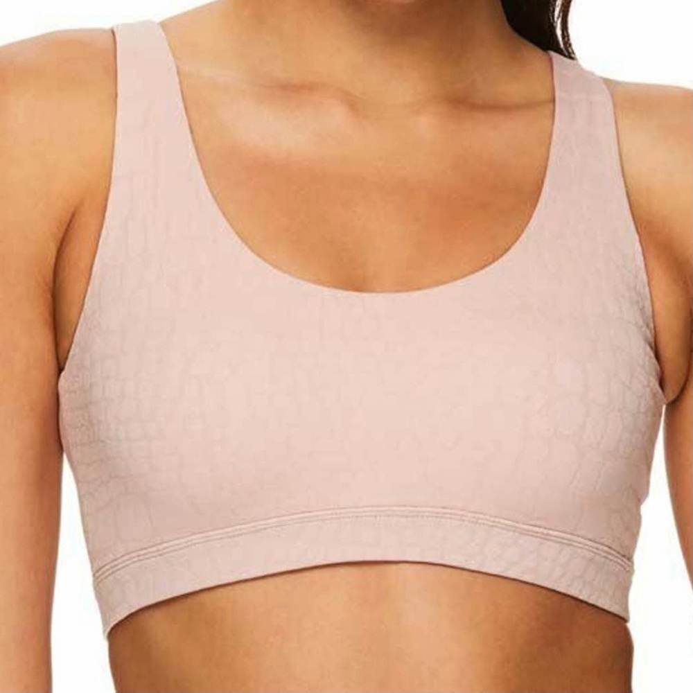 GAIAM JESSICA BIEL 3D Pale Pink Sports bra Size S